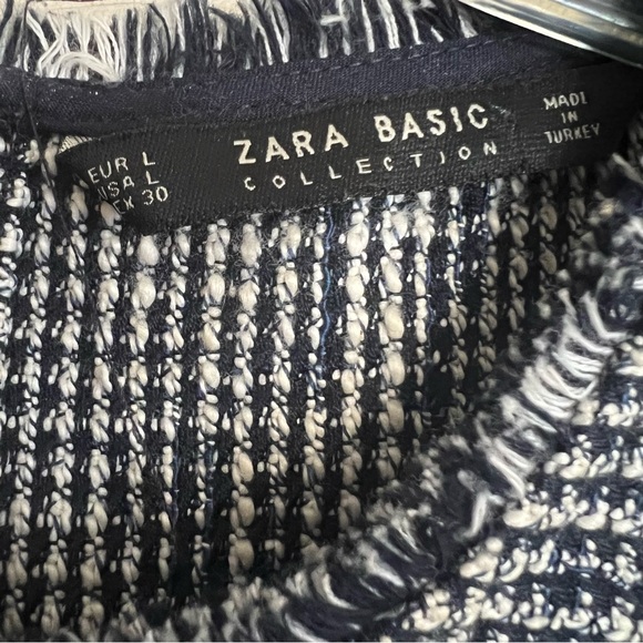 Zara Tweed Crop Top - Picture 3 of 3